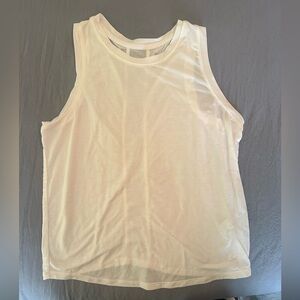 NEW OLD NAVY WHITE ATHLETIC TOP